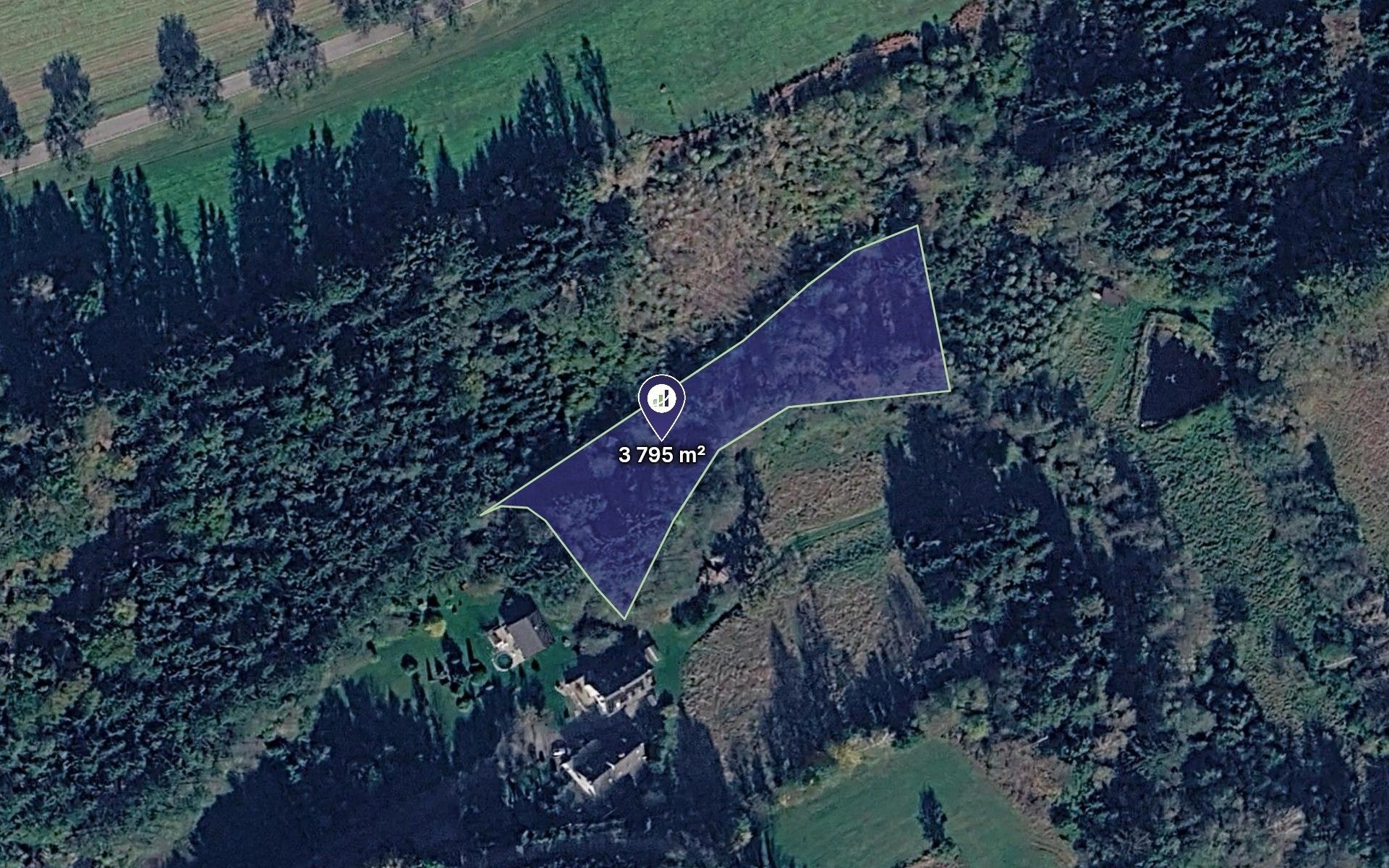 Louky, Staré Bříště, 3 795 m² - 1
