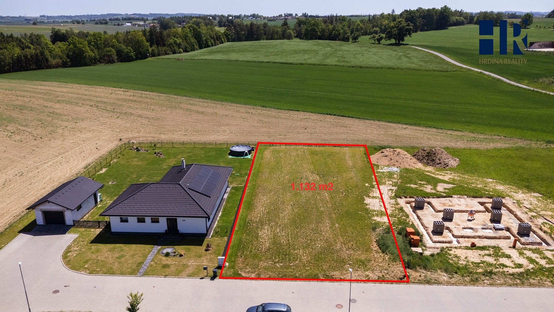 Pozemek pro bydlení, 1 132 m²