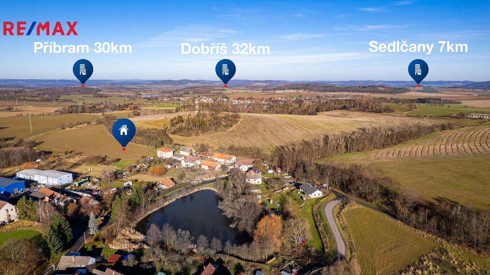 Pozemky pro bydlení, Sedlčany, 1 m²