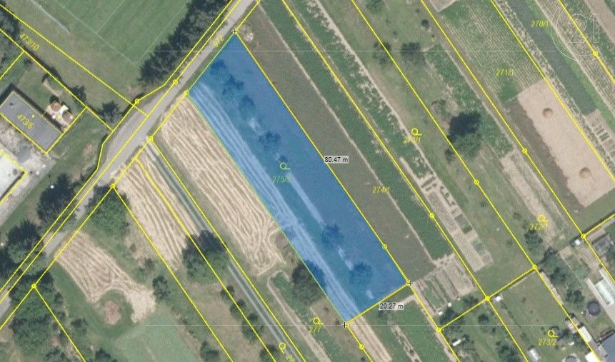 Prodej pozemek pro bydlení - Radslavice, 1 505 m²