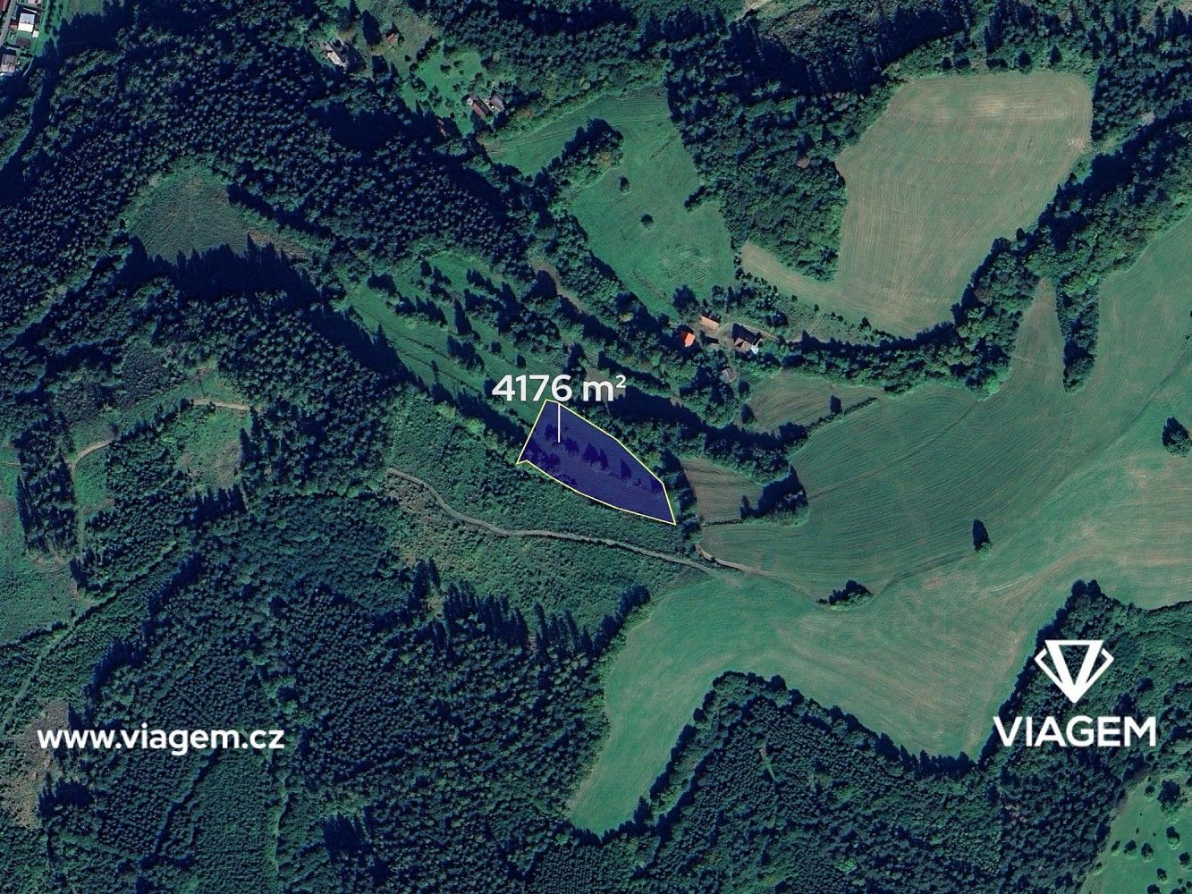 Prodej zemědělský pozemek - Hovězí, okres Vsetín, Zlínský kraj - 2