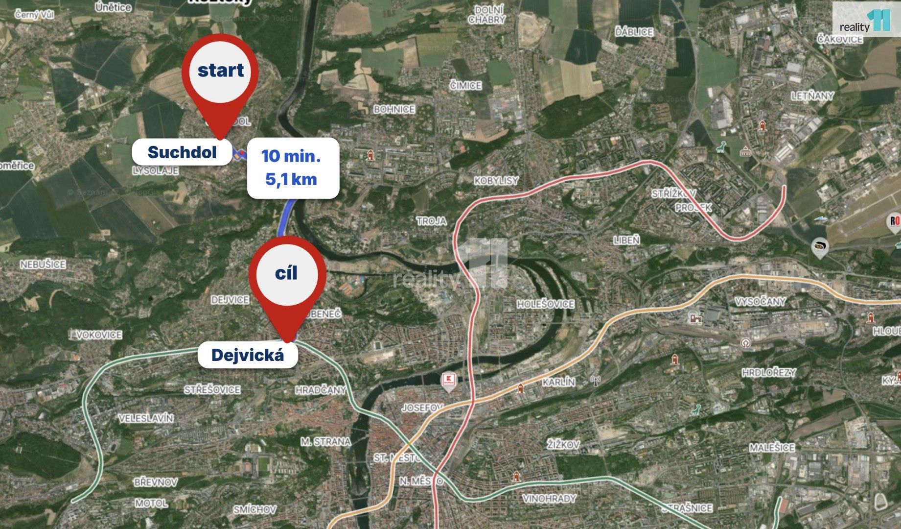 3+kk, Kamýcká, Praha, 151 m² - 2