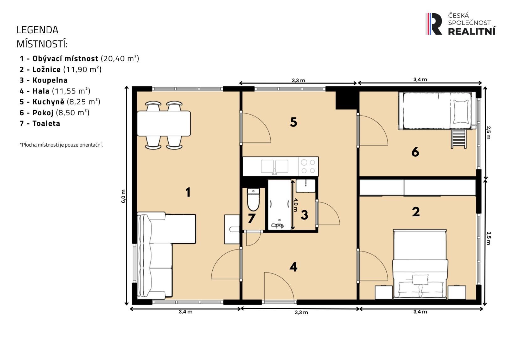 Prodej byt 3+1 - Strážovice, Mirotice, 75 m²