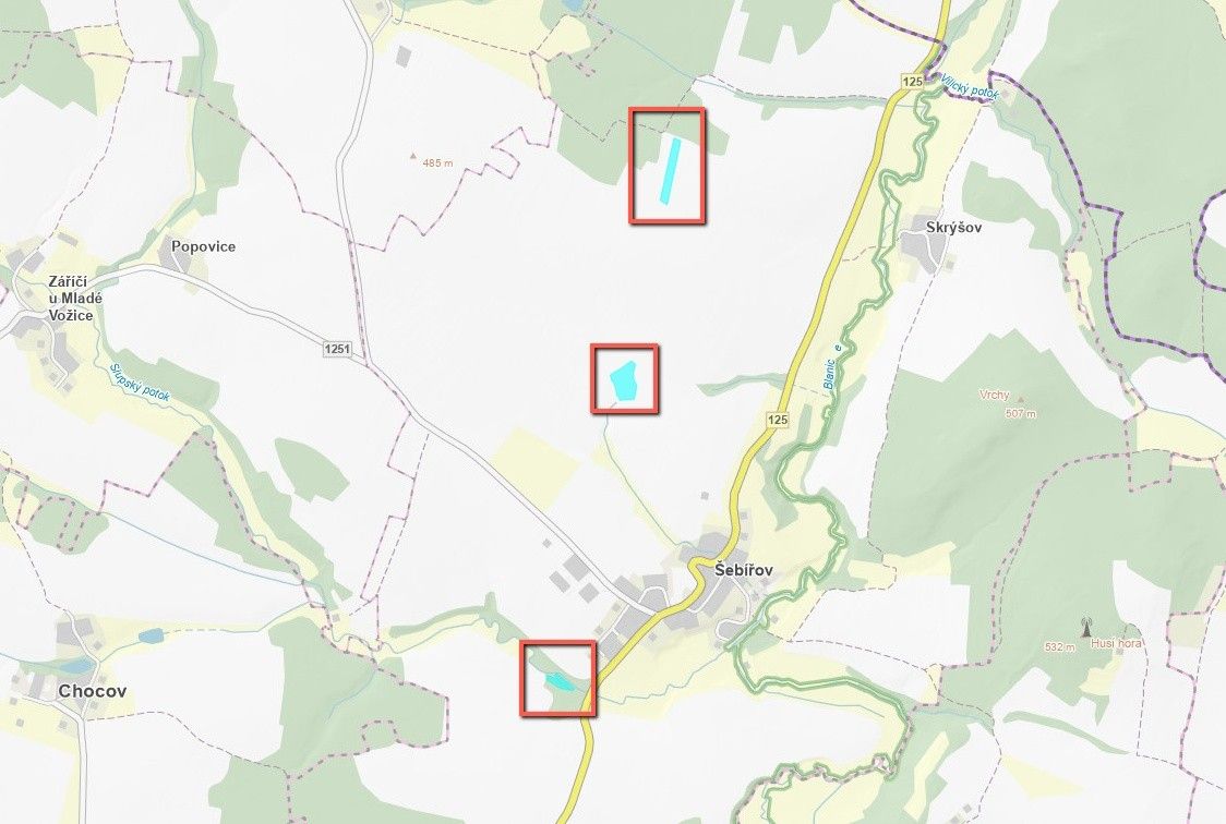 Pozemky pro bydlení, Mladá Vožice, 391 43