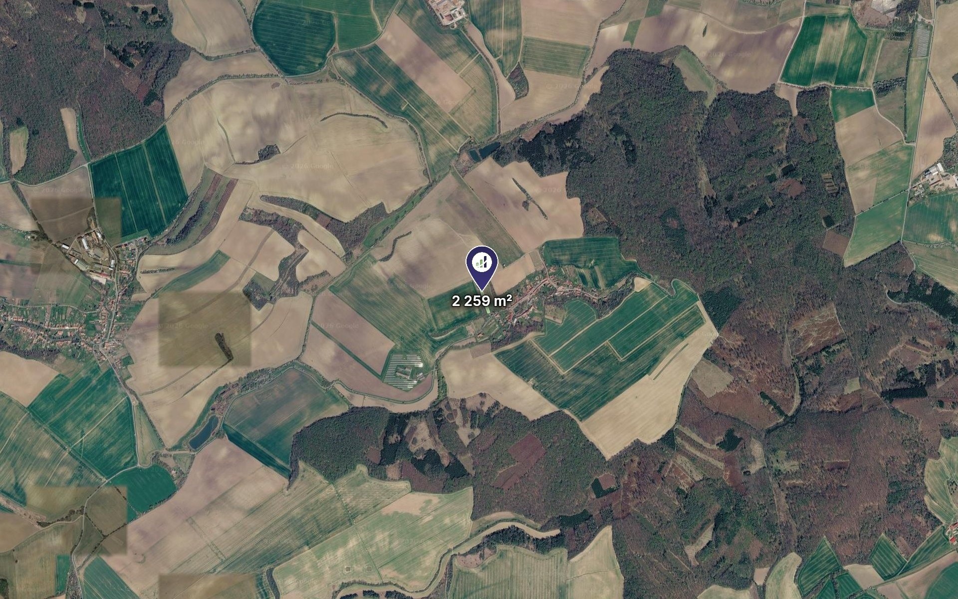 Zahrada · 2 259 m² · Kunkovice - 3
