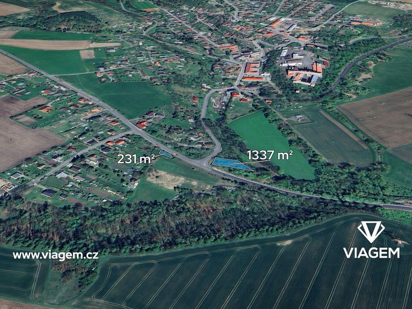 Zemědělský pozemek, 1 176 m²
