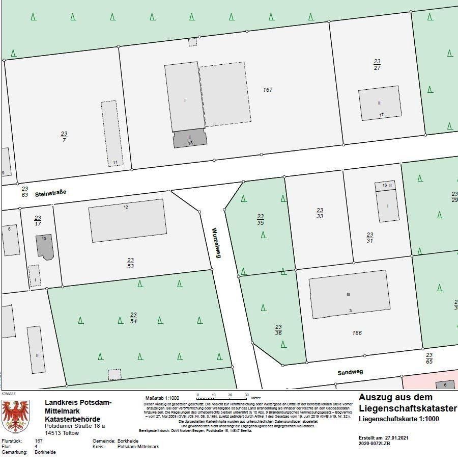 Obchodní prostory, , Braniborsko, 9 657 m² - 1
