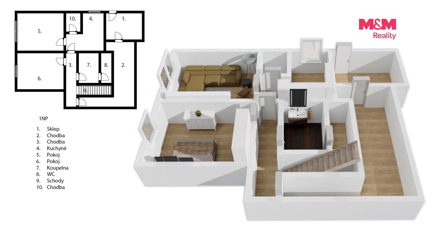 Prodej rodinný dům - Jasenná, Praha, 292 m² - 5