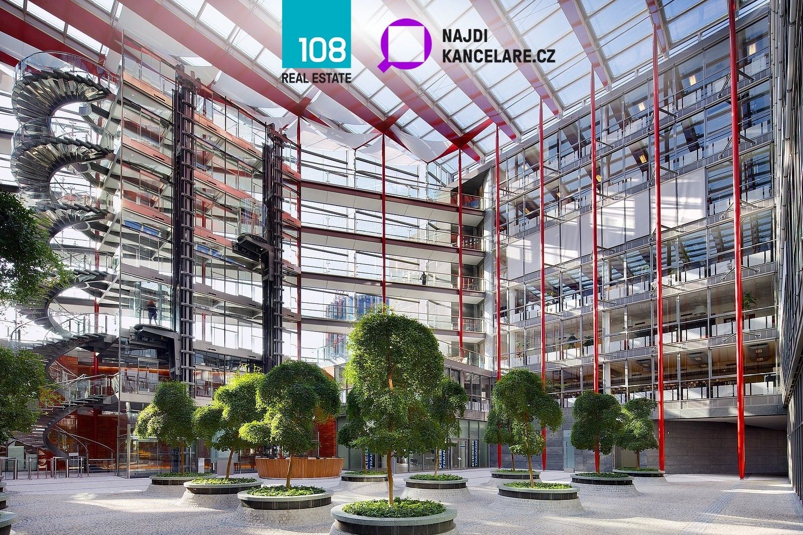 Kanceláře, Karolinská 661, Praha, 1 m²