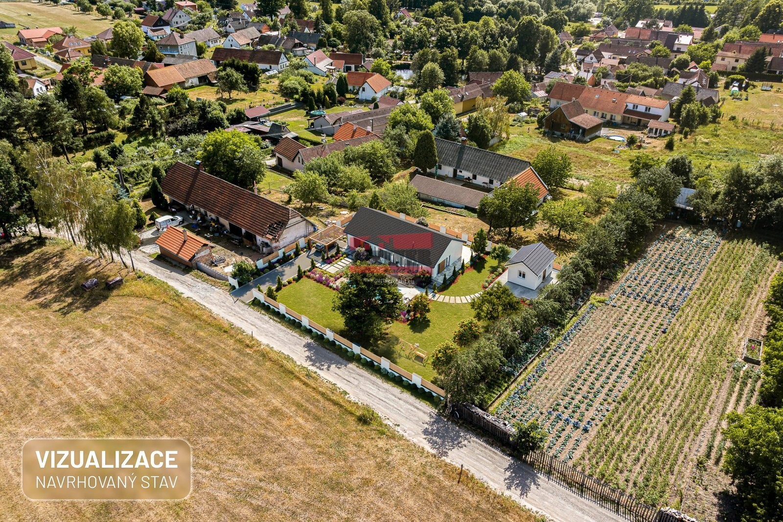 Pozemek pro bydlení · 989 m² · Tábor Stoklasná Lhota - 3