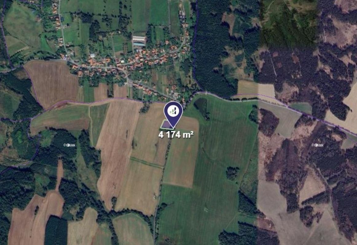 Prodej zemědělský pozemek - Skřípov, 4 174 m²