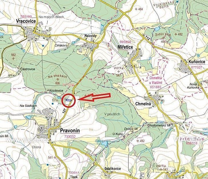 Zemědělský pozemek · Pravonín, okres Benešov, Středočeský kraj - 3