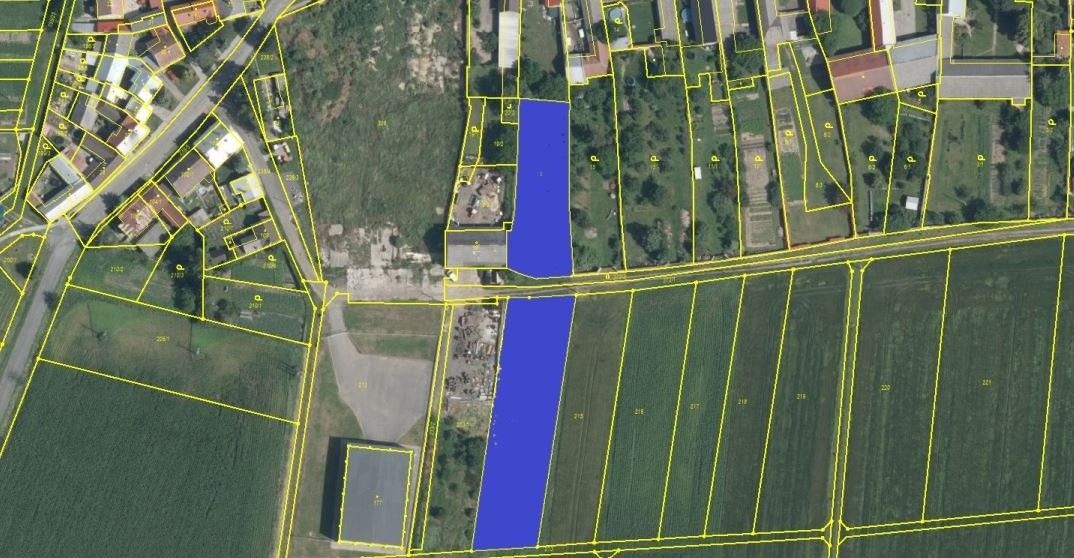 Prodej pozemek pro bydlení - Vojnice, Těšetice, 3 691 m²