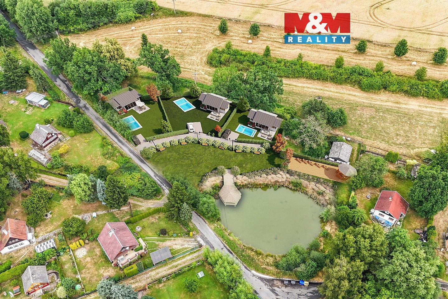 Komerční pozemek, 3 265 m²