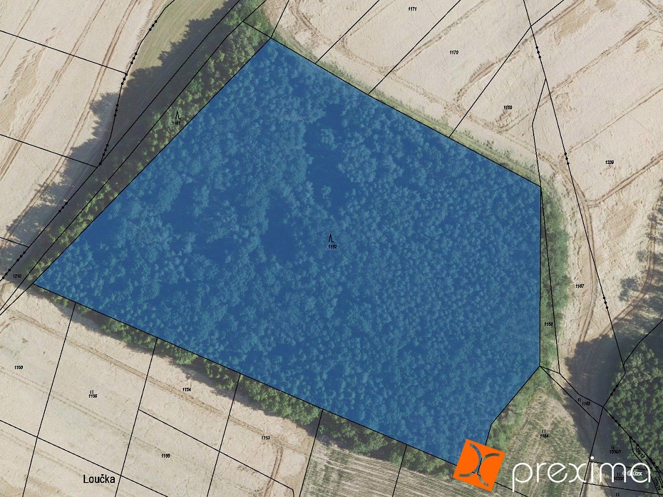 Les, 1 731 m²