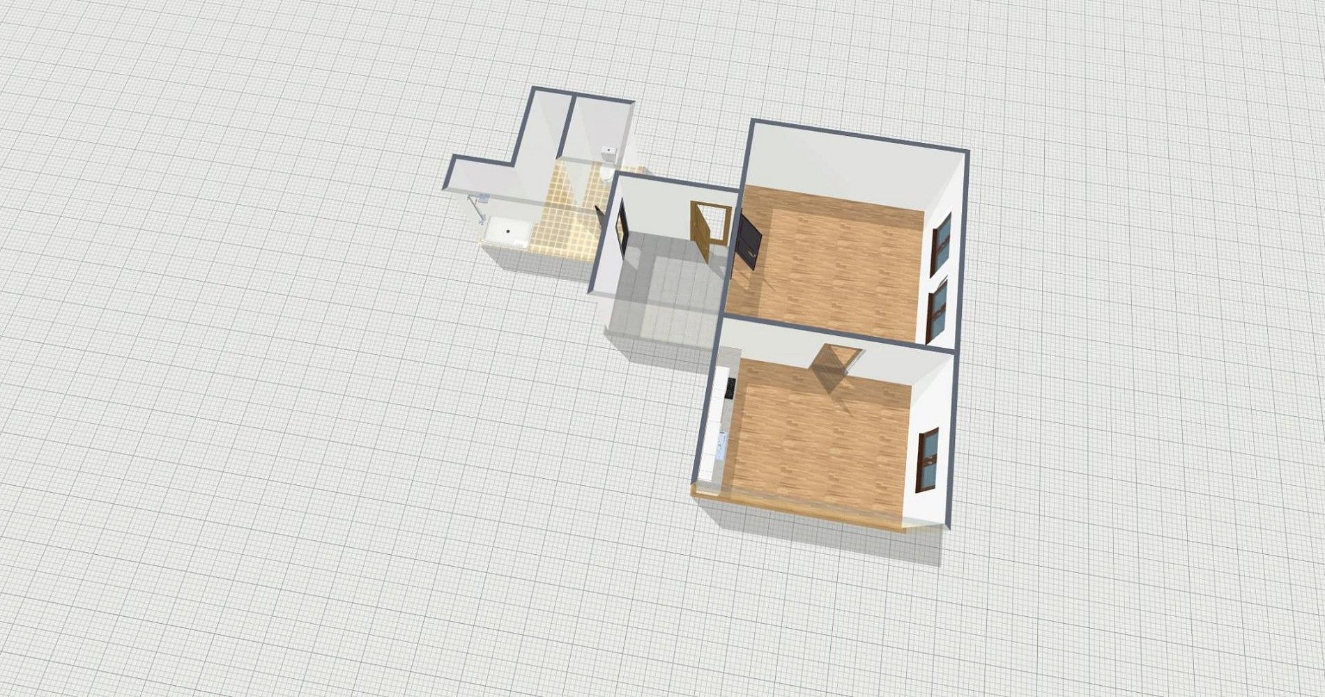 Pronájem byt 1+1 - Cebiv, okres Tachov, Plzeňský kraj, 37 m² - 5