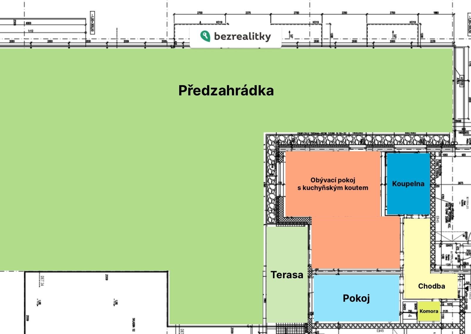 Prodej byt 2+kk - Václava Trojana, Praha, 60 m²