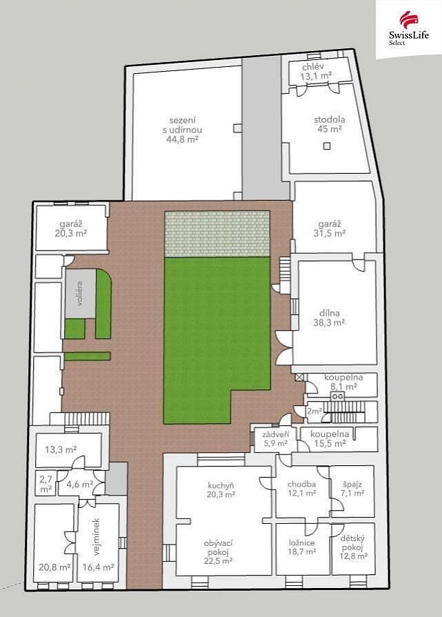 Rodinný dům · 550 m² · Moravany - Turov, okres Pardubice - 4
