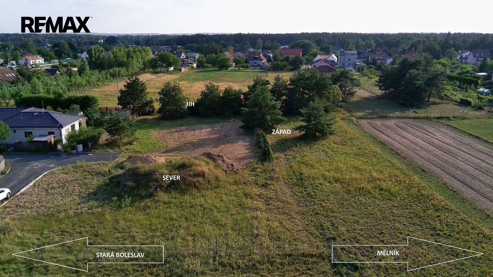Pozemky pro bydlení, Tišice, okres Mělník, Středočeský kraj - 1