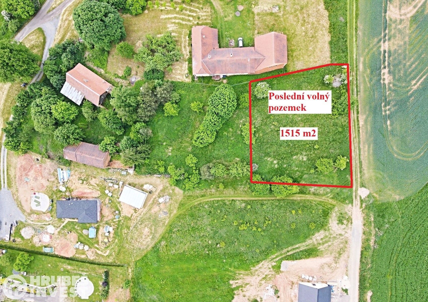 Prodej pozemek pro bydlení - Dlouhá Loučka, 1 515 m²