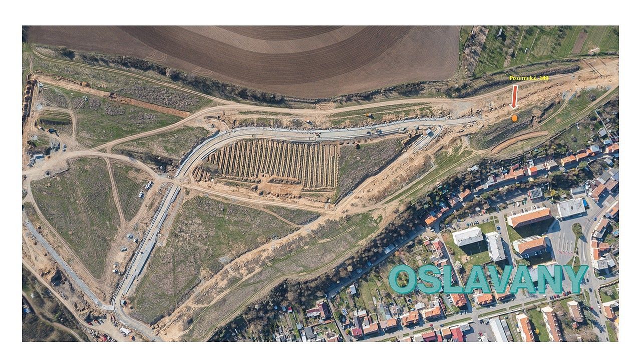 Pozemek pro bydlení · Oslavany, okres Brno-venkov, Jihomoravský kraj - 3
