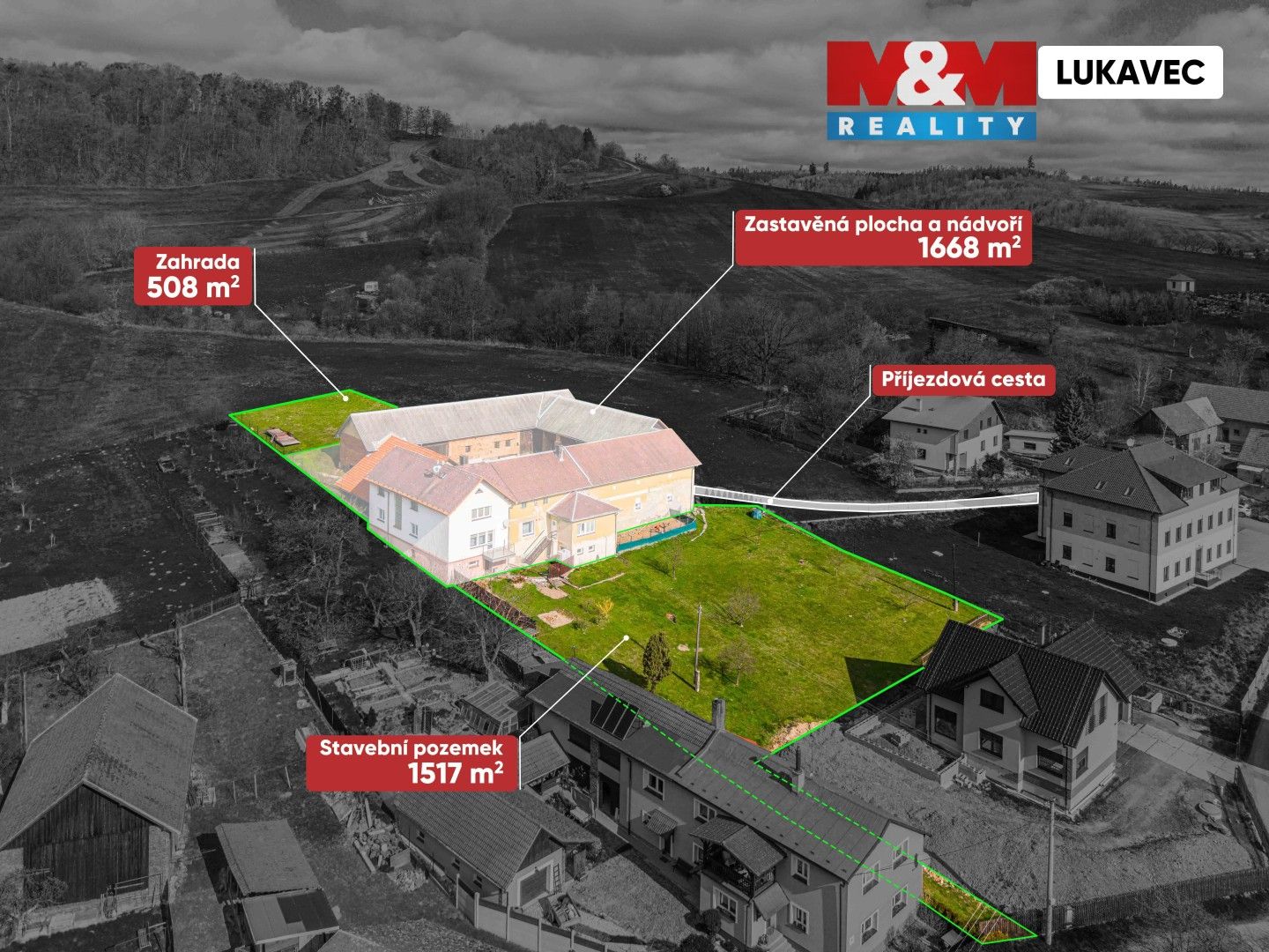 Ostatní, Lukavec, Fulnek, 600 m² - 1