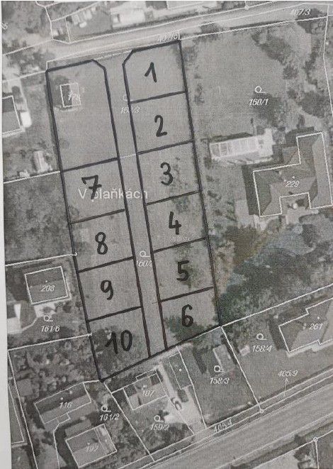 Pronájem zahrada - V Plaňkách, Rokycany, 208 m² - 2