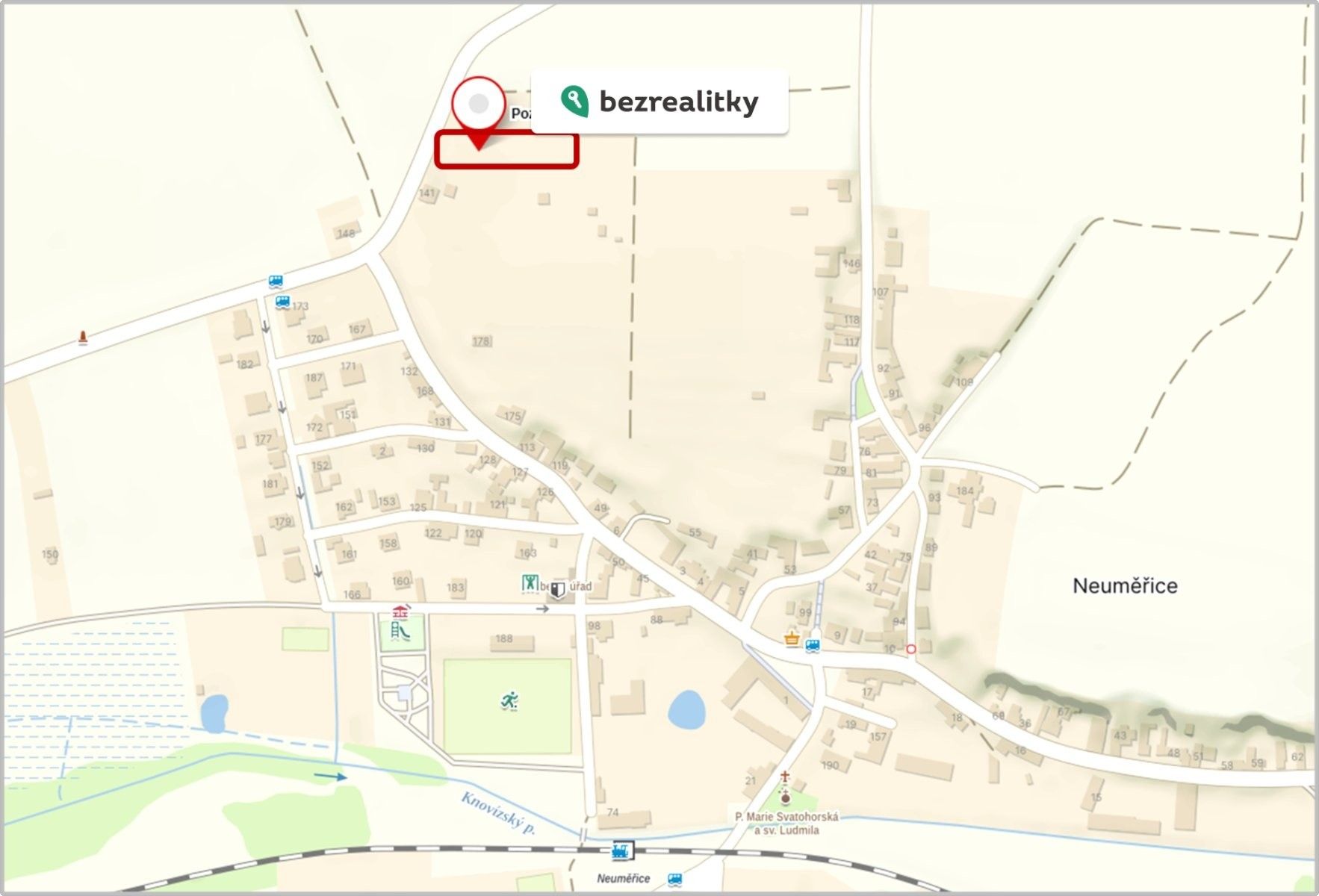 Prodej pozemek pro bydlení - Neuměřice