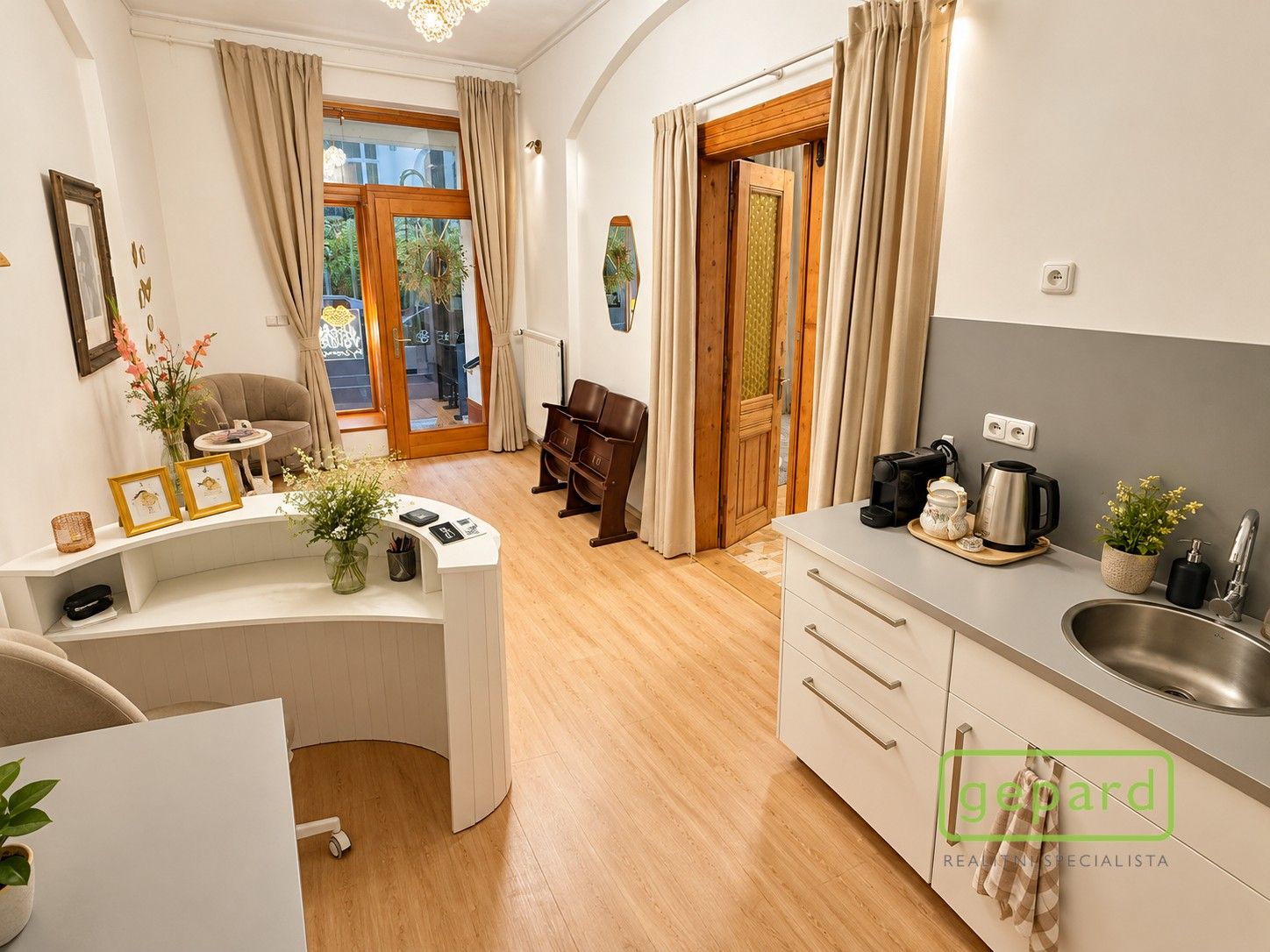 Pronájem obchodní prostory - Bělehradská, Praha Vinohrady, 40 m² - 5
