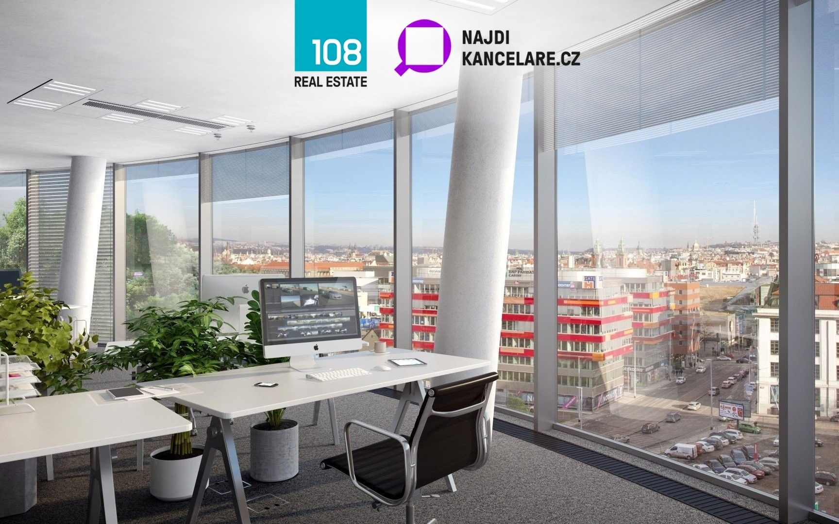 Kancelář · 454 m² · Plzeňská 3351, Praha Smíchov - 4