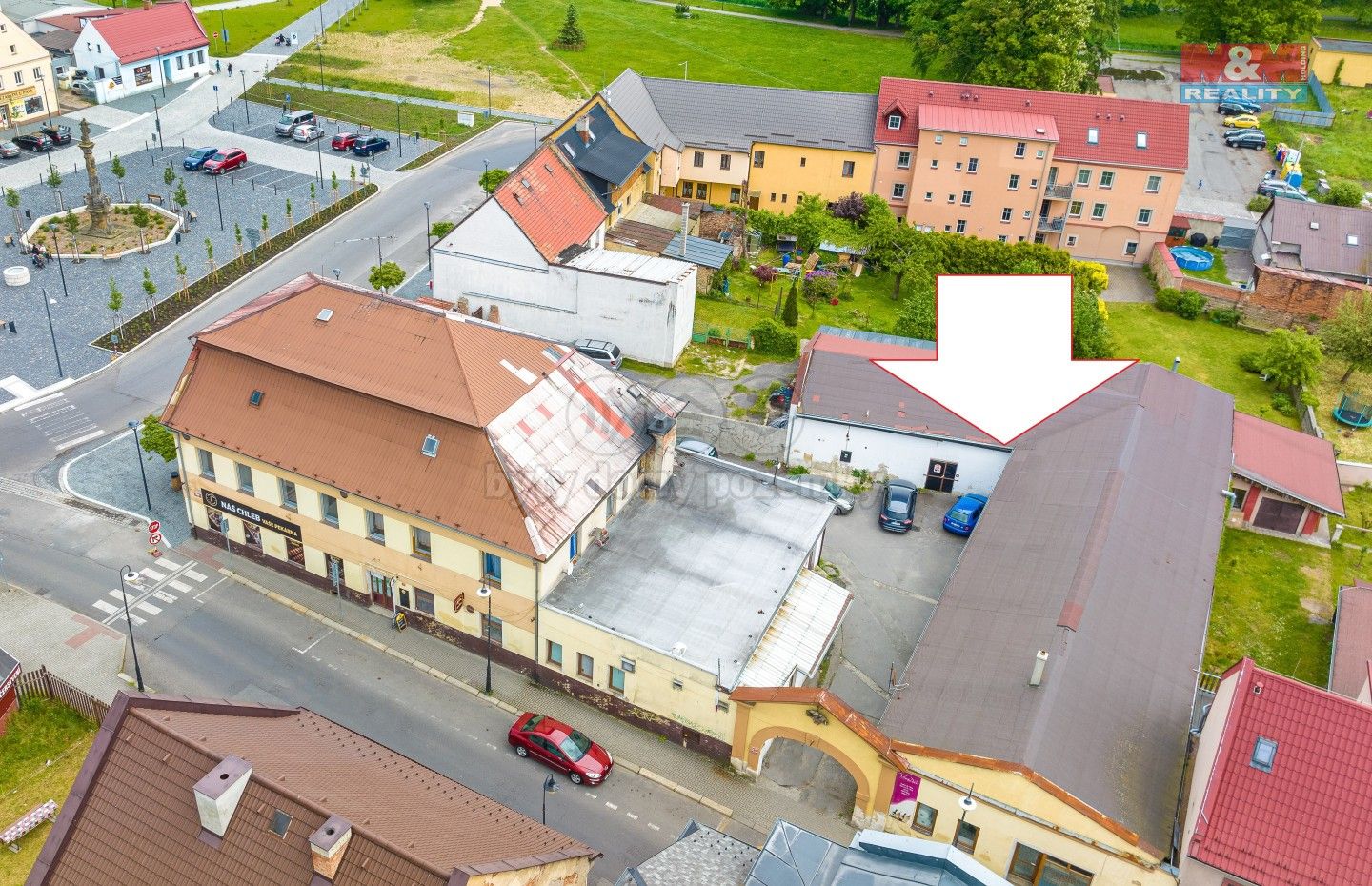Obchodní prostory, Mírová, Mimoň, 238 m²