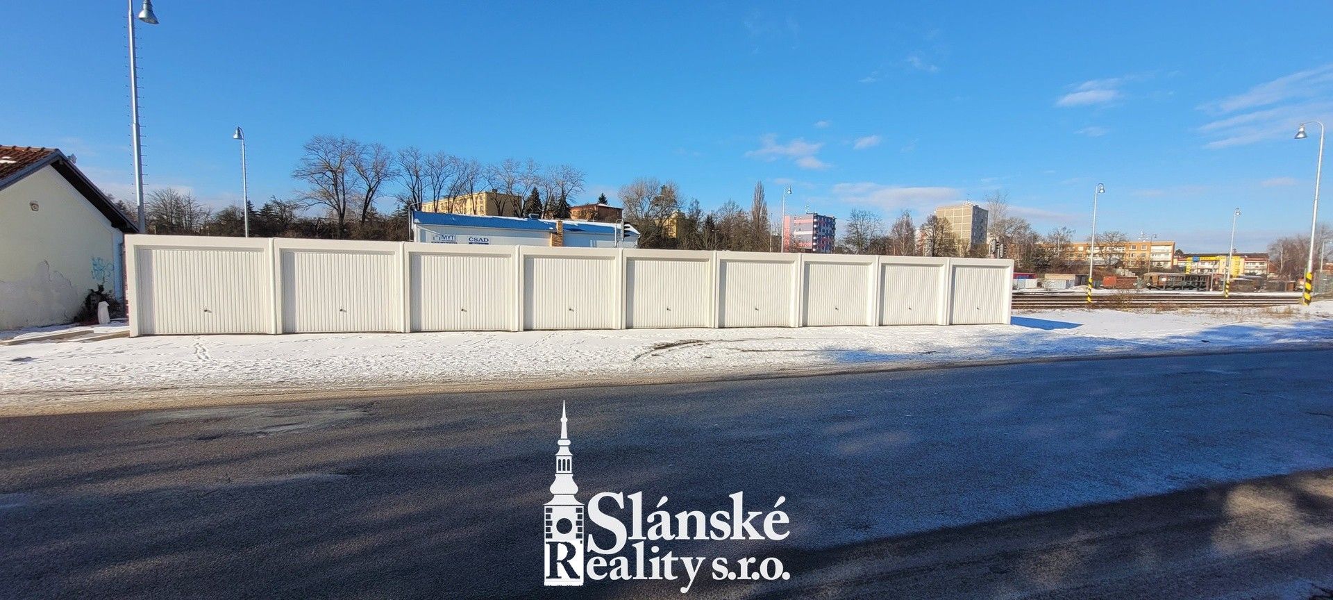 Pronájem garáž - Slaný, 16 m²