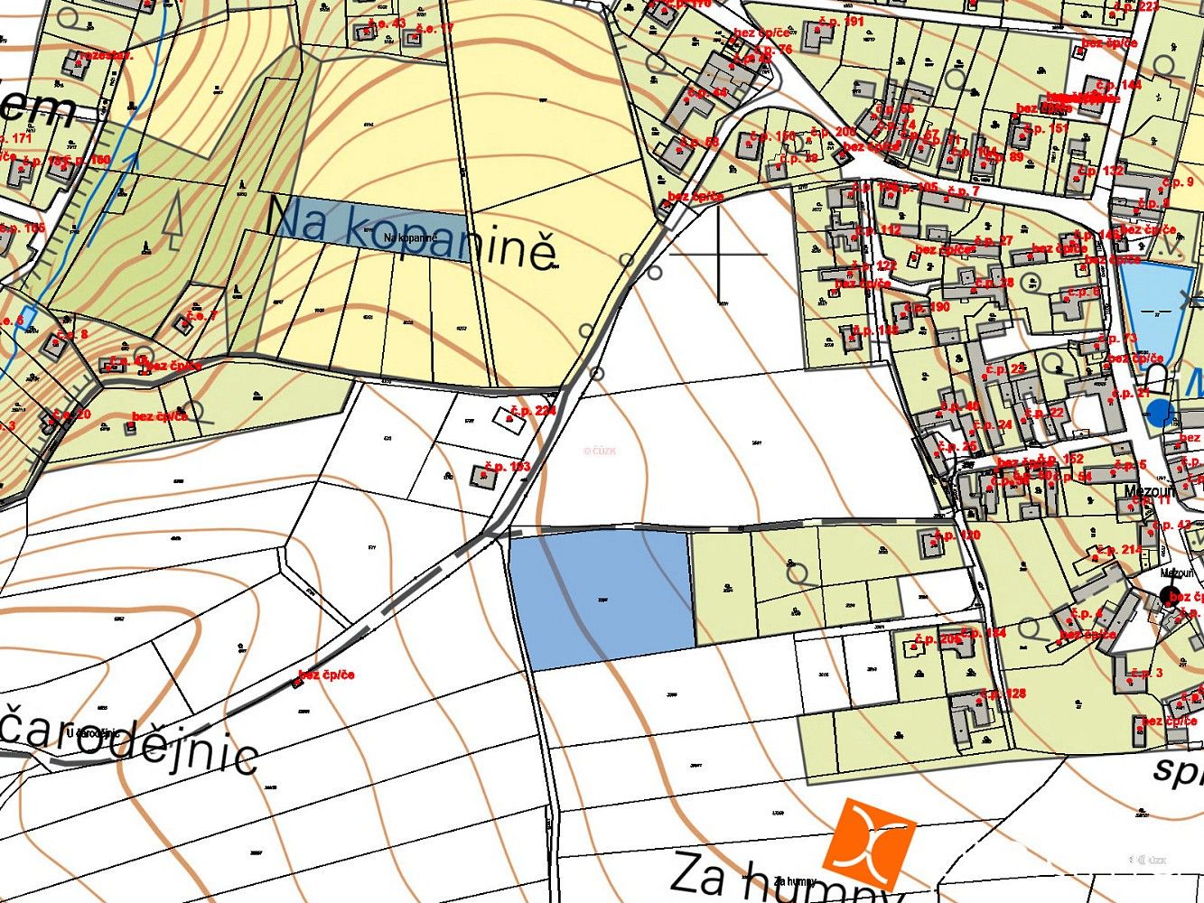 Pozemek pro bydlení · Mezouň, okres Beroun, Středočeský kraj - 4
