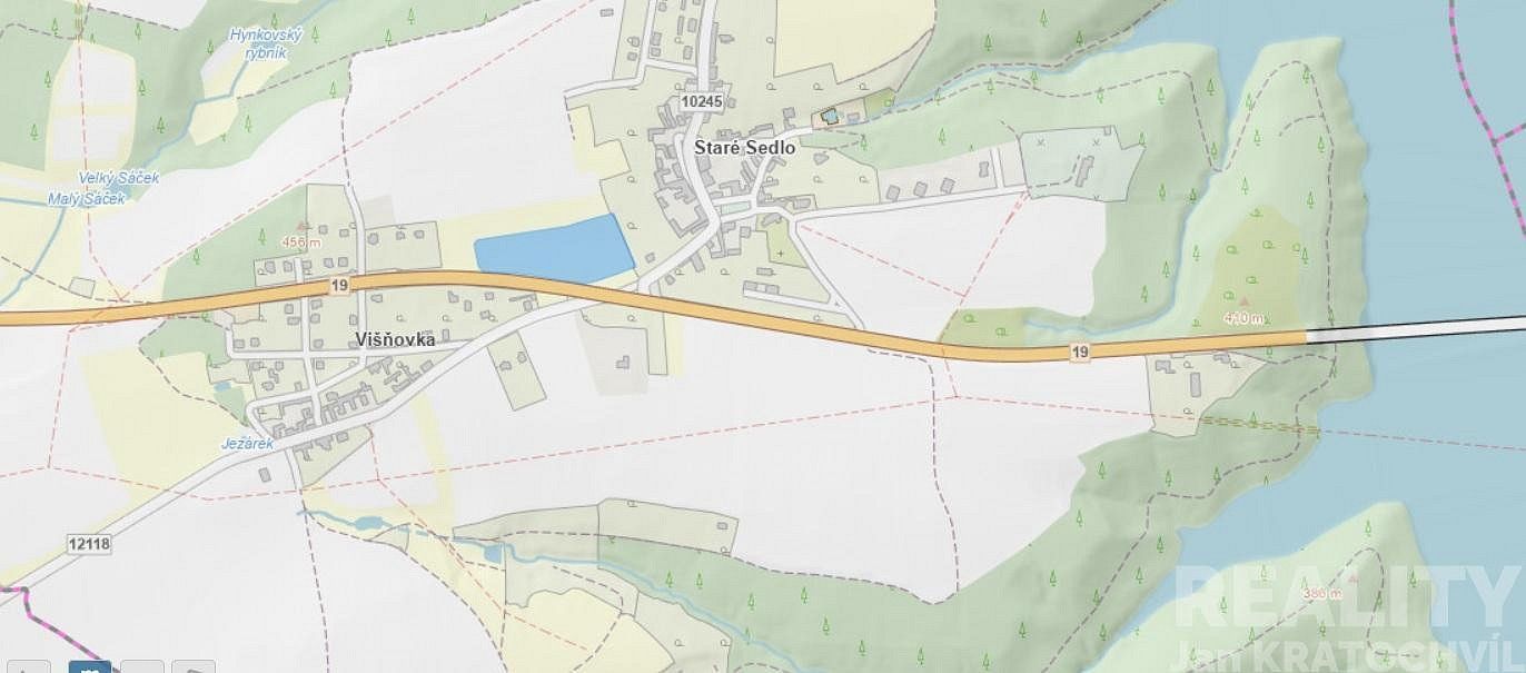 Pozemek pro bydlení · Orlík nad Vltavou - Staré Sedlo, okres Písek, Jihočeský kraj - 3