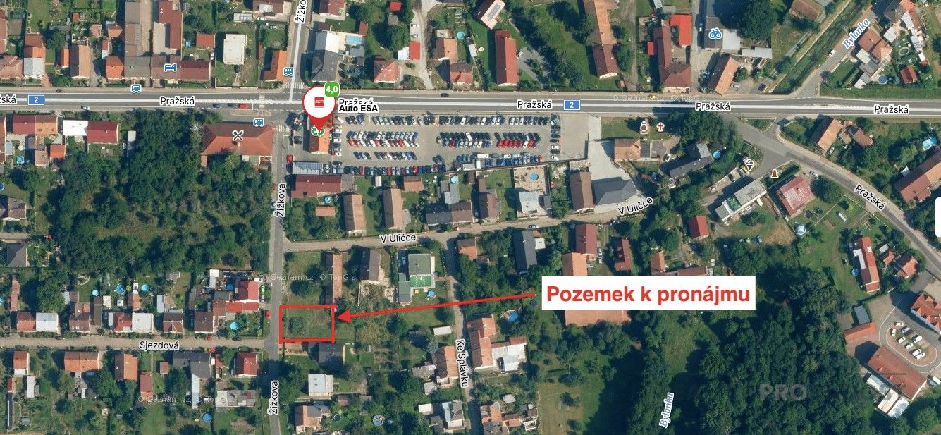 Komerční pozemky, Žižkova, Pardubice, 388 m²