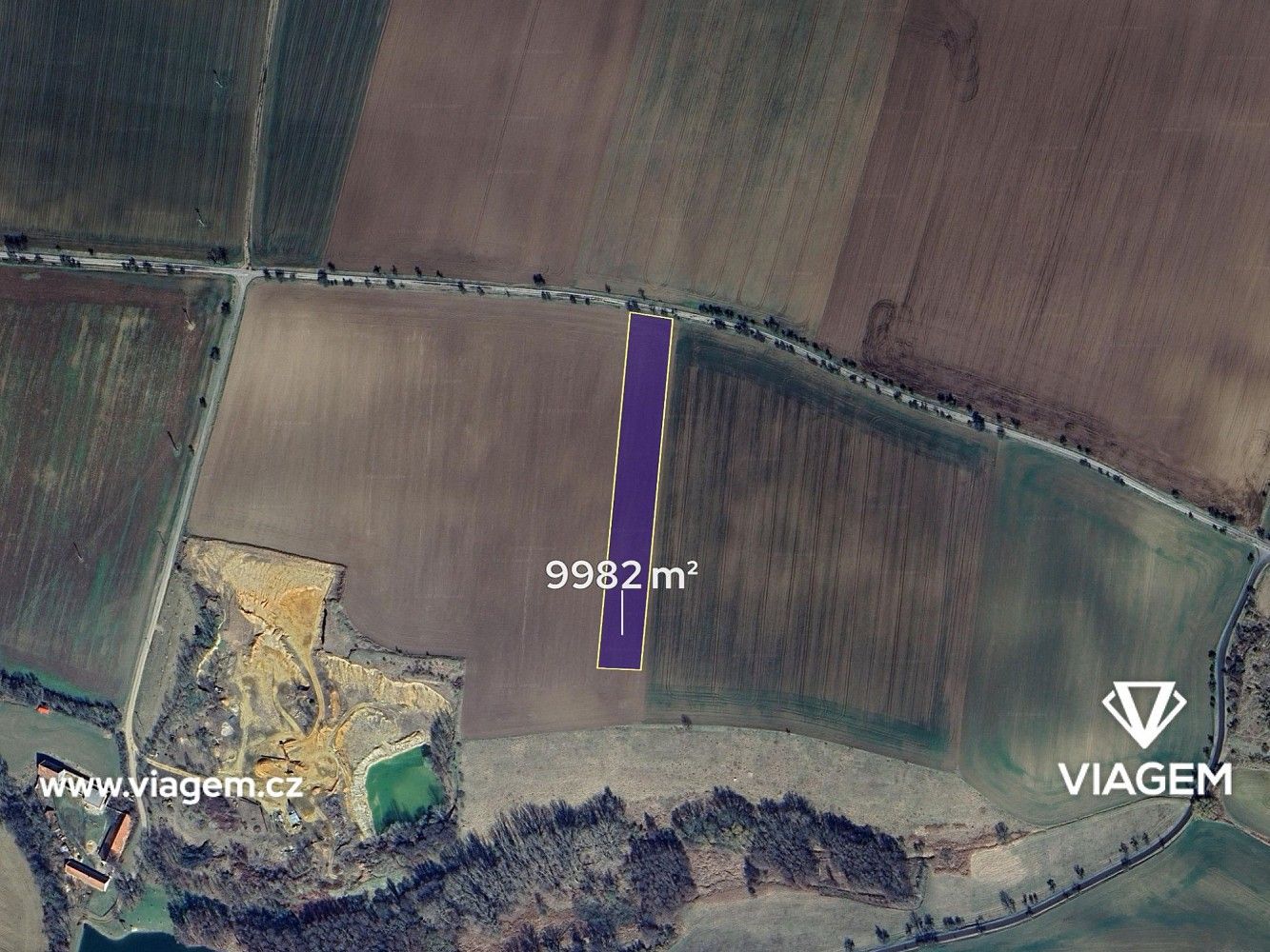 Zemědělské pozemky, Klášterní Skalice, okres Kolín, Středočeský kraj - 2