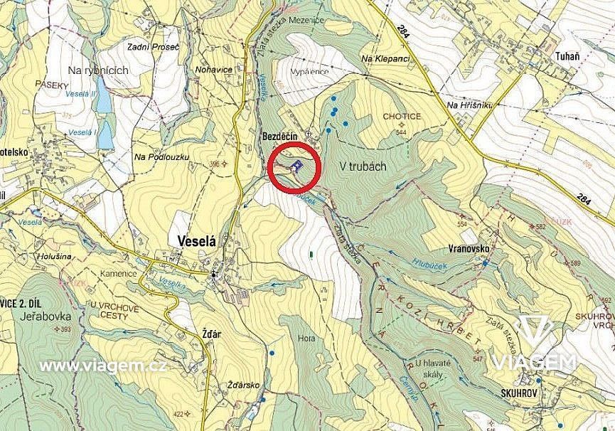 Zahrada, 1 136 m²