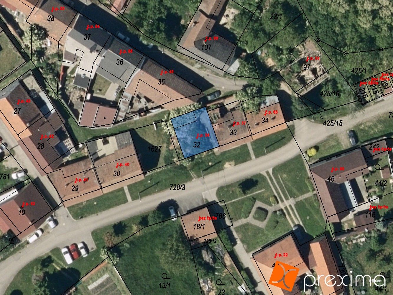 Pozemek pro bydlení, 63 m²