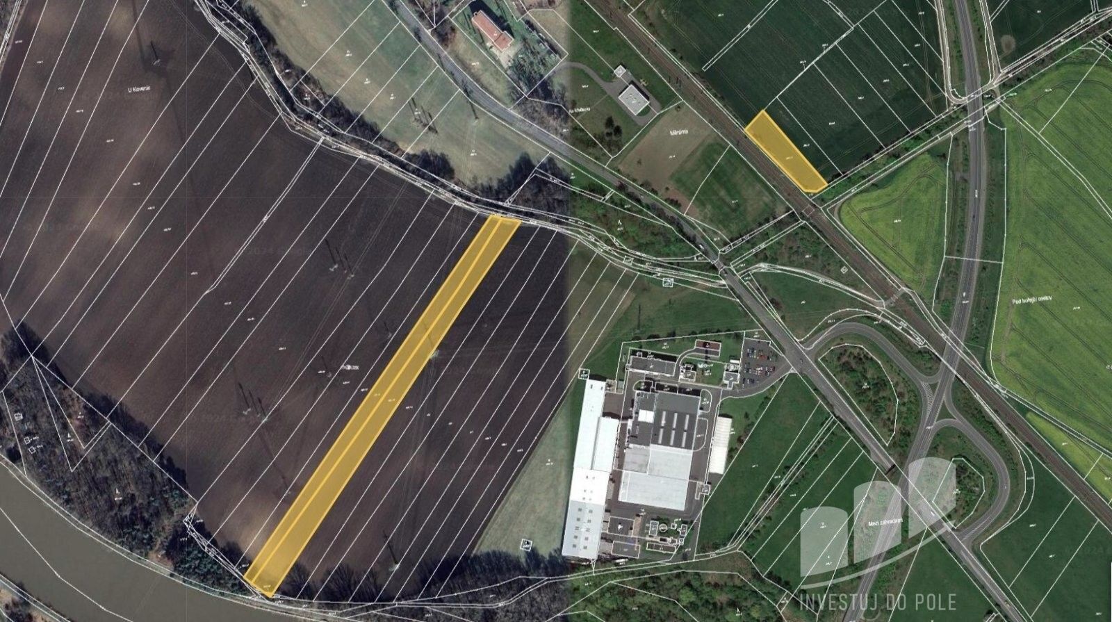 Prodej zemědělský pozemek - Velké Zboží, Poděbrady, 25 817 m²