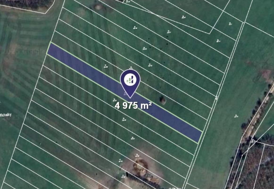 Louky, Staré Hutě, 4 975 m²