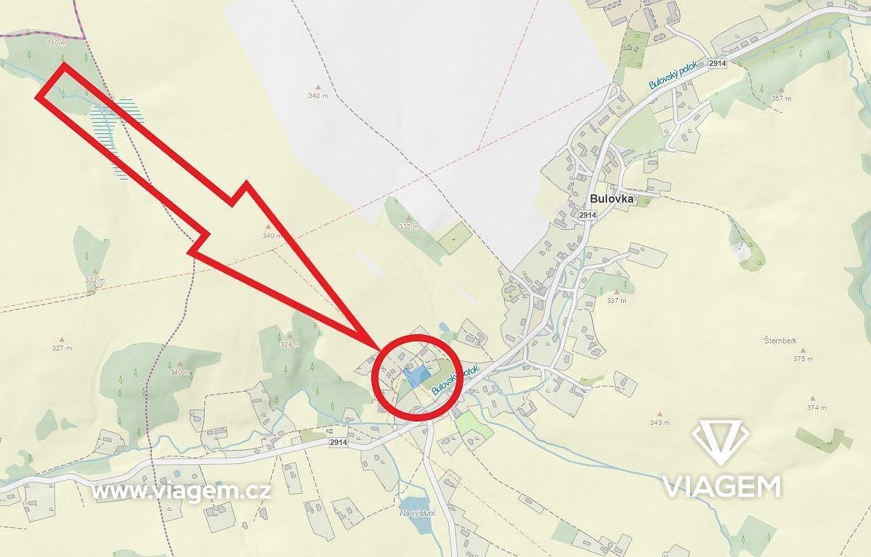 Prodej pozemek pro bydlení - Bulovka, okres Liberec, Liberecký kraj - 2