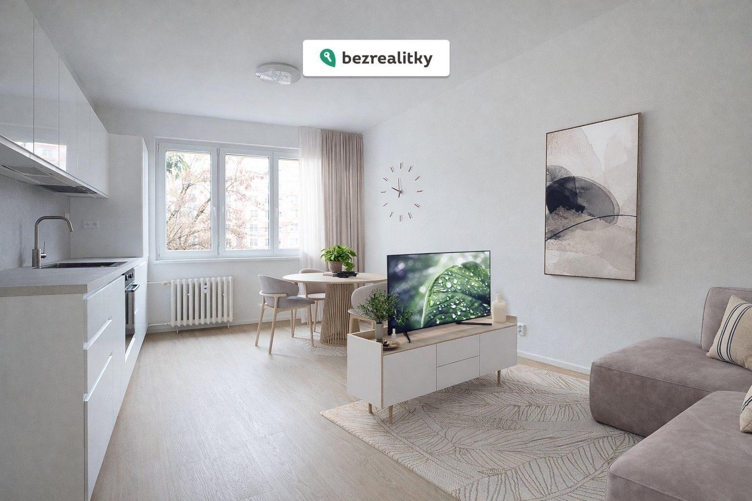 2+kk, Evropská 658, Praha, 37 m²