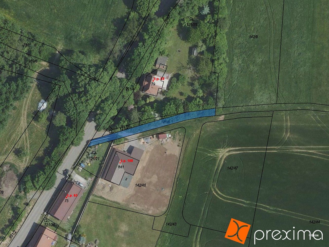 Pozemek, 2 m²