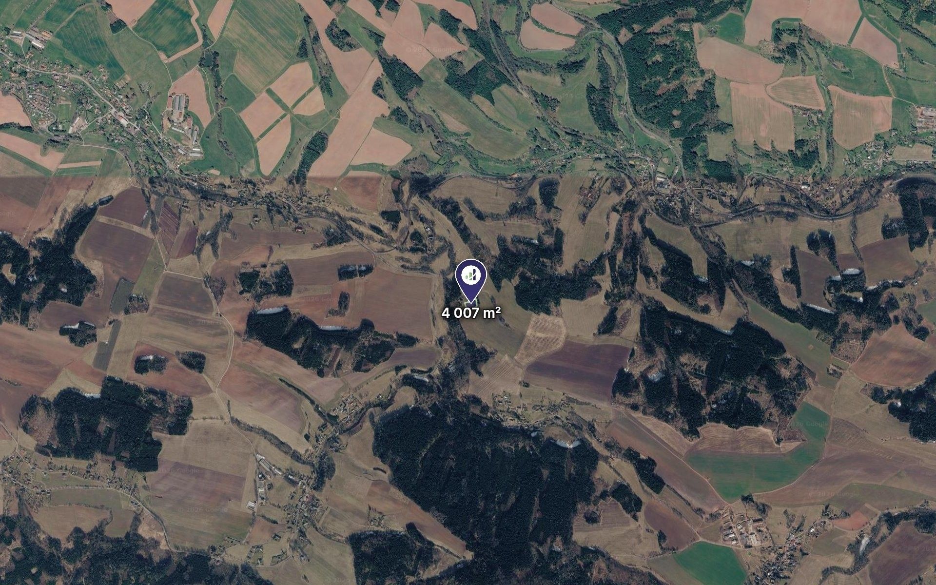 Prodej louka - Stará Paka, 4 007 m² - 2