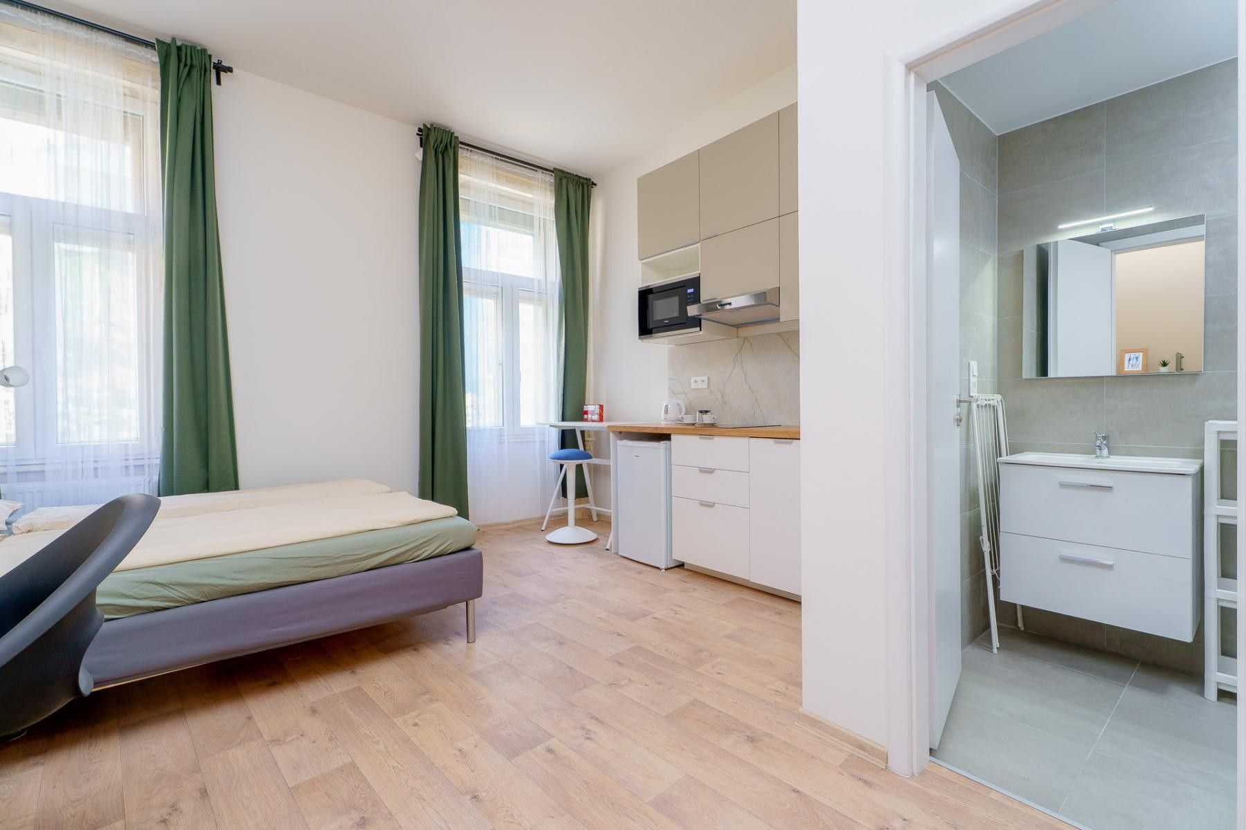 Byt 1+kk · 31 m² · Kateřinská, Praha - 3