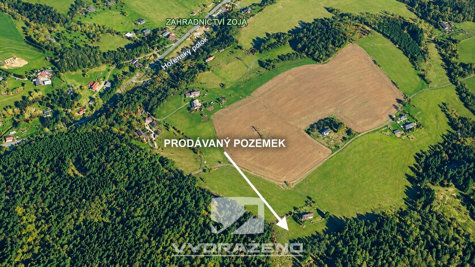 Zemědělský pozemek, 3 520 m²
