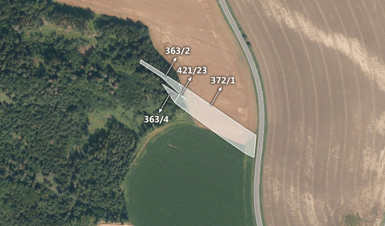Zemědělské pozemky, Městečko Trnávka, 5 433 m²