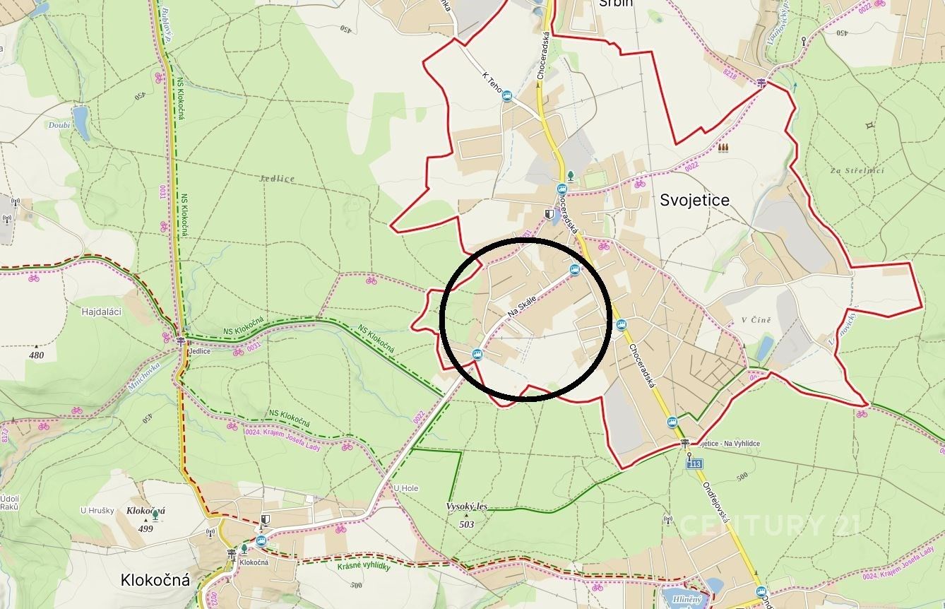 Prodej pozemek pro bydlení - Na Skále  , Svojetice