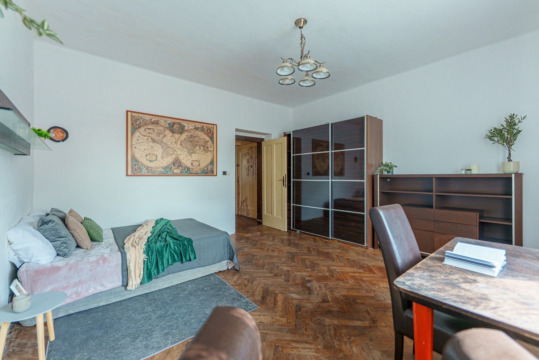1+1, Gorkého 1780, Pardubice Zelené Předměstí, 47 m² - 2