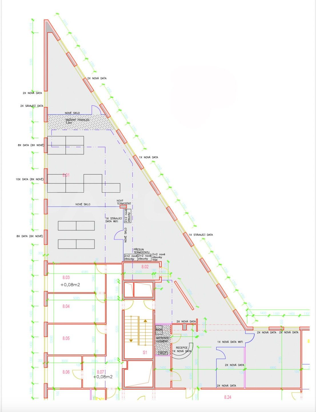 Kancelář · 329 m² · Pobřežní, Praha - 3